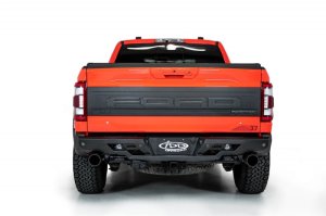 Ford Raptor Bumper - Rear - Addictive Desert Designs - Stealth Fighter - Hammer Black - `21-`23 Ford Raptor Bumper - Rear - Addictive Desert Designs - Stealth Fighter - Hammer Black - `21-`23